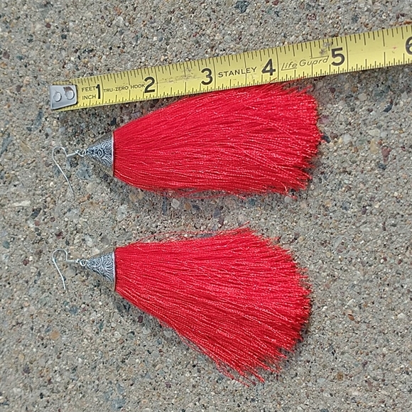 Gorgeous Tassel Earrings! - Picture 2 of 4